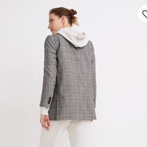 Madewell Caldwell Plaid Blazer